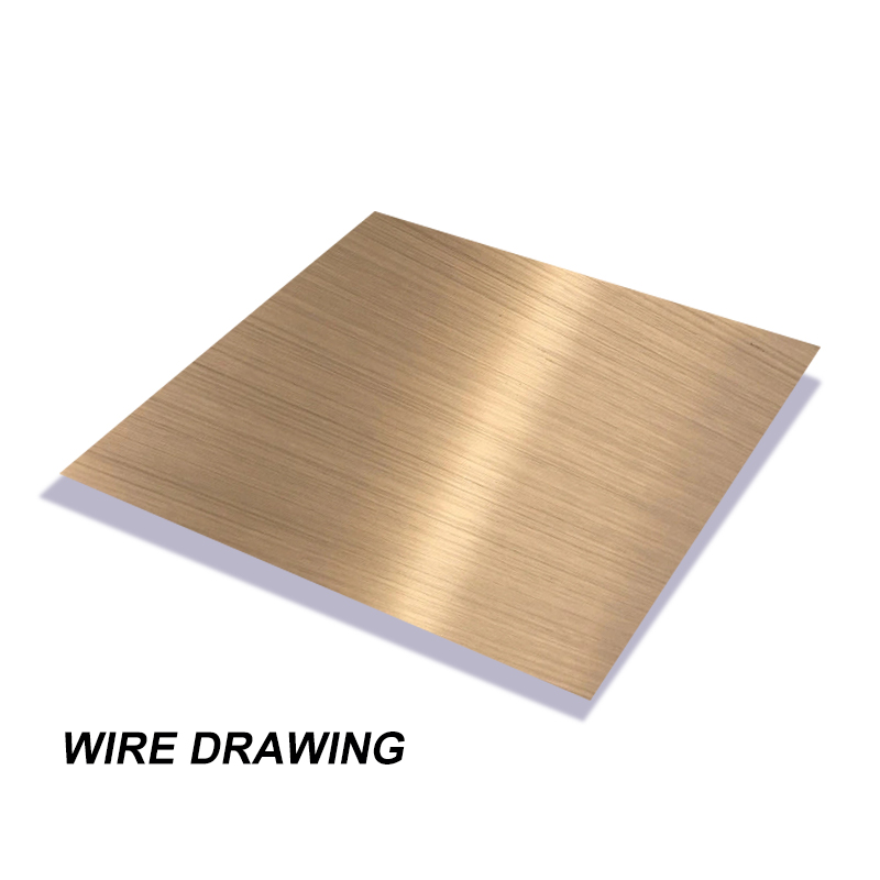 Hairline stainless steel color sheet